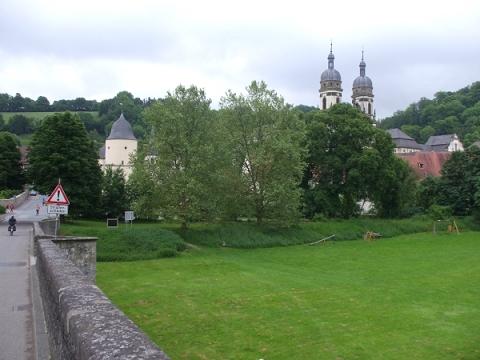 Kloster Schöntal in Sicht