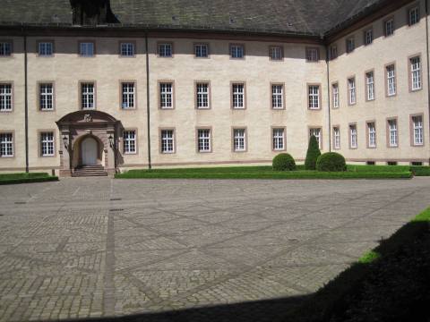 Schloss Corvey Innenhof